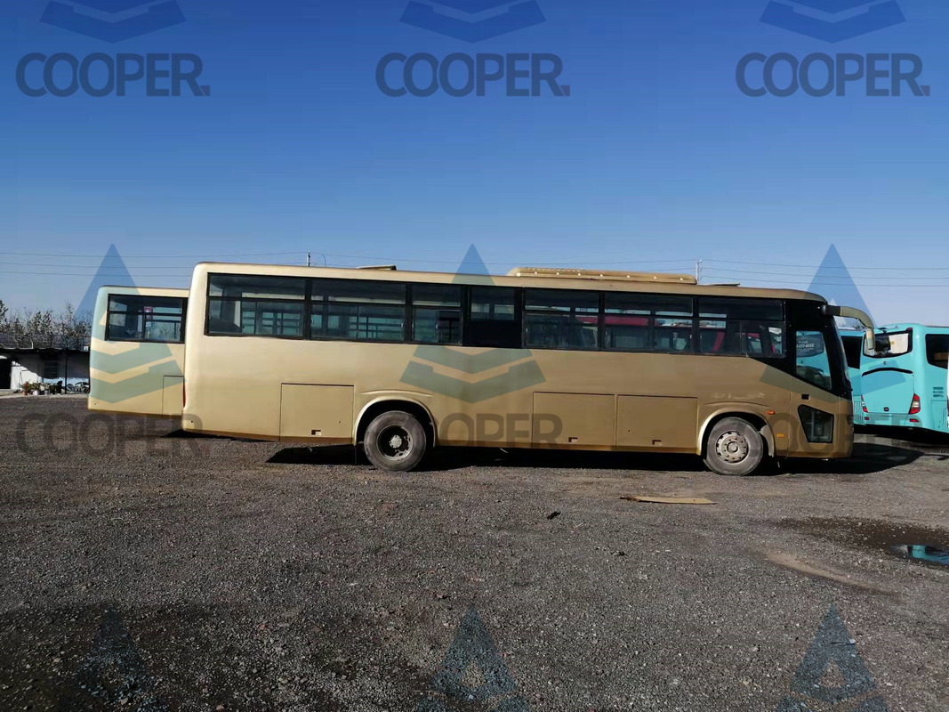 Verwendetes Yutong, das öffentliche Transportmittel Diesel-LHD-Stadt-Bus benutzten, benutzte 51 Sitze Front Engine Bus