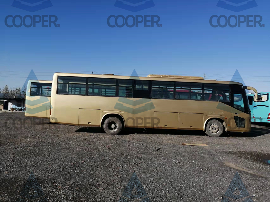 Verwendetes Yutong, das öffentliche Transportmittel Diesel-LHD-Stadt-Bus benutzten, benutzte 51 Sitze Front Engine Bus