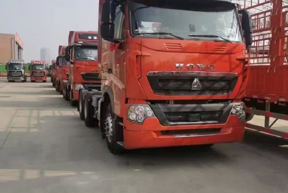 Benutzter Eurov-motor des HOWO-Traktor-LKW-6*4 480hp T7H LHD/RHD