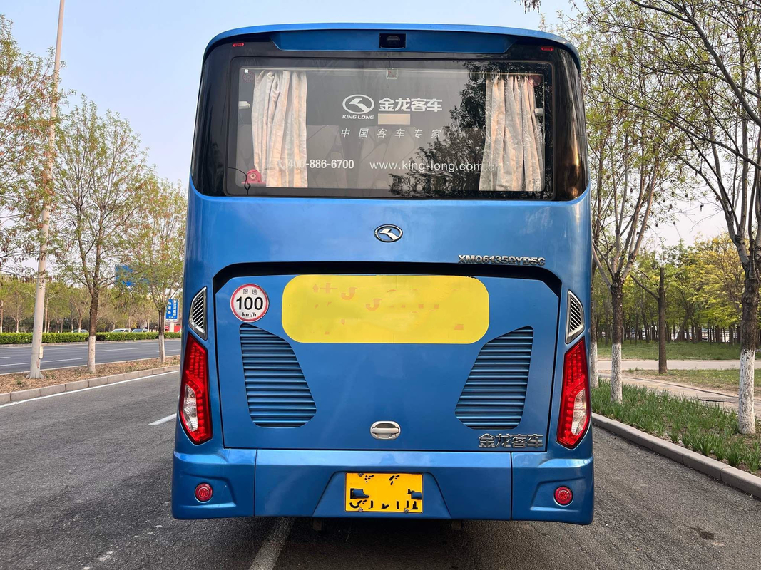 Kinglong-Bus neues XMQ6135 verwendete Trainer Buses 56 Sitze LHD Front Engine Double Axle