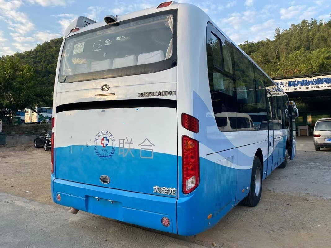 Bus-Zug-Used 55seats zwei Bus-König-Long XMQ6110 Tür-Euro IV 2+3layout