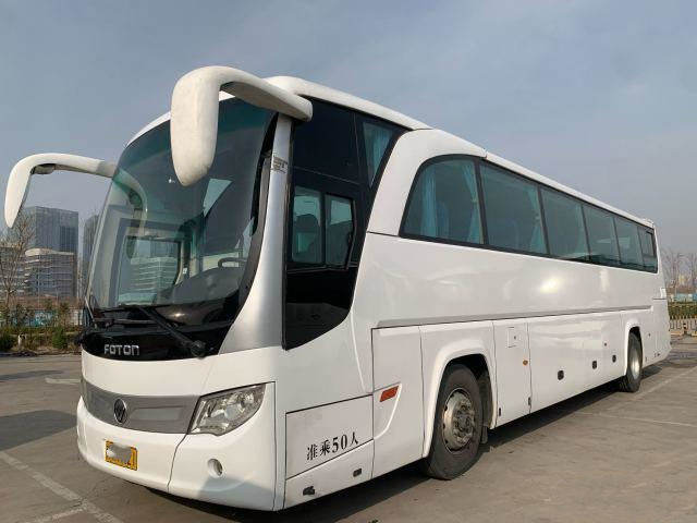 Verwendeter Trainer BJ6120 Foton Bus benutzte Türen 2018 Yutong-Bus-50seats Yuchai 330hp zwei