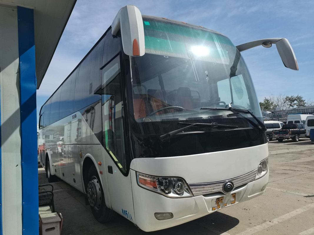 Busse und Trainer Yutong Zk6107 51seats Hand-Antriebs-Bus-links-Steuerung des Passagier-Bus-zweite