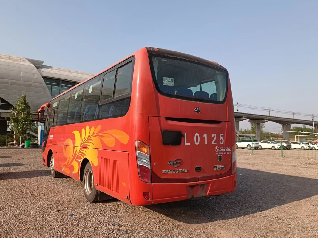 2014-jährige 33 Sitze benutzte Bus-Dieselmotoren Zk6808 Yutong trainieren Steuerung Bus Withs LHD