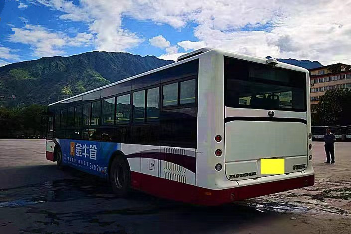 32 benutzte benutzter Yutong Bus Zk6105 /92 Sitze Stadt-Bus für Dieselmotor des öffentlichen Transports