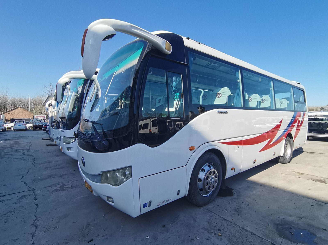 39 Sitze verwendeten Trainer Buses, LHD-, dasheckmotor ZK6879 Busse in Brasilien Yutong benutzte