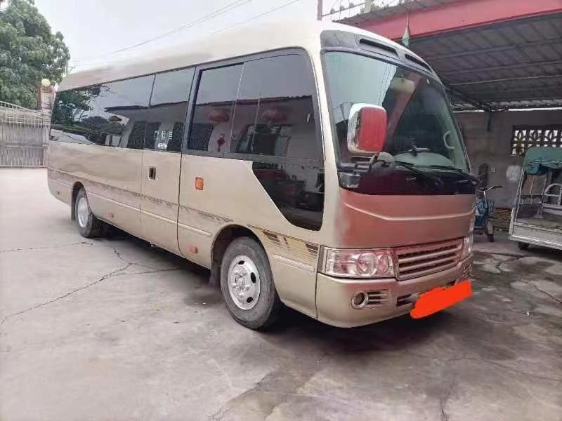 2013-jähriger 30 Sitze benutzter Küstenmotorschiff-Bus verwendete Mini Bus Toyota Coaster Bus mit Dieselmotor 15B