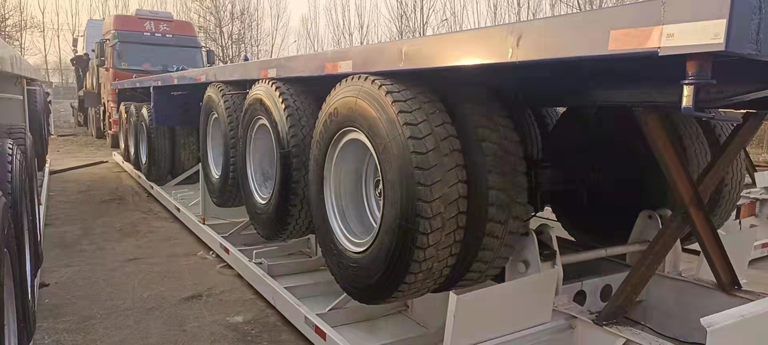 Handc$niedrig-flache Achse des Sattelschlepper-zweite halb der Anhänger-13-15Tons des Sattelschlepper-3/4/5/6