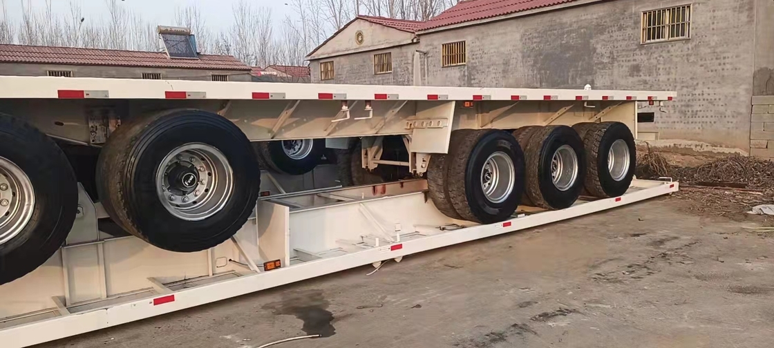 Handc$niedrig-flache Achse des Sattelschlepper-zweite halb der Anhänger-13-15Tons des Sattelschlepper-3/4/5/6