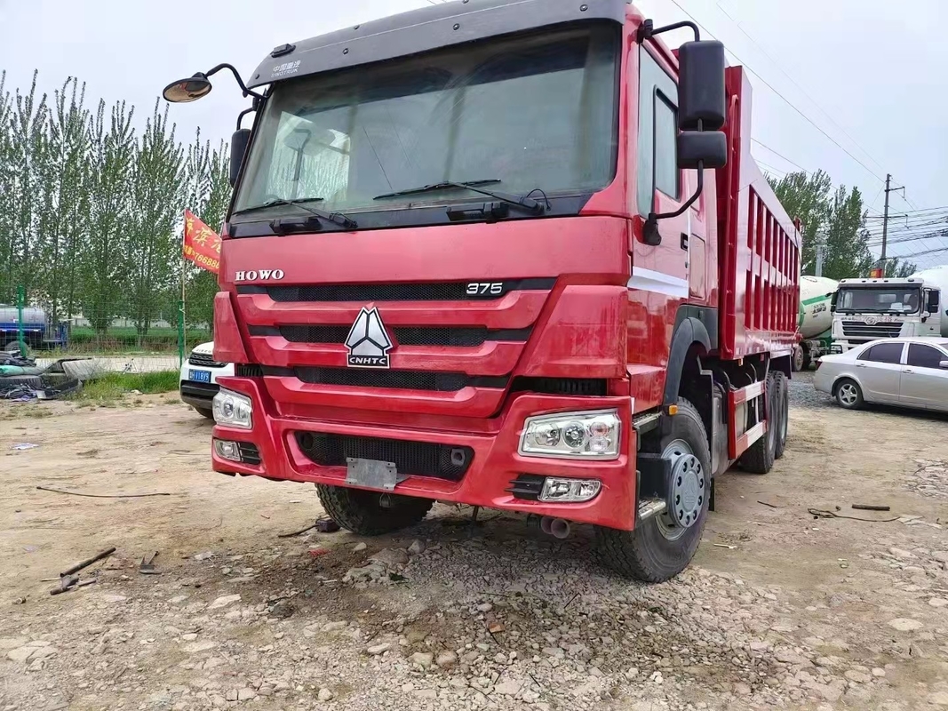 Howo Tipper Truck Used Dumper 371/375hp zweites rechter Antrieb Handsino des LKW-6*4 8*4