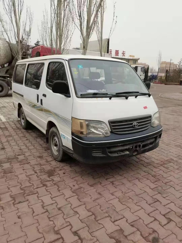 2008-jähriger Toyota Hiace Bus 12 Sitz- Benzin benutzter Hiace-Bus-2. Hand-Mini Buss