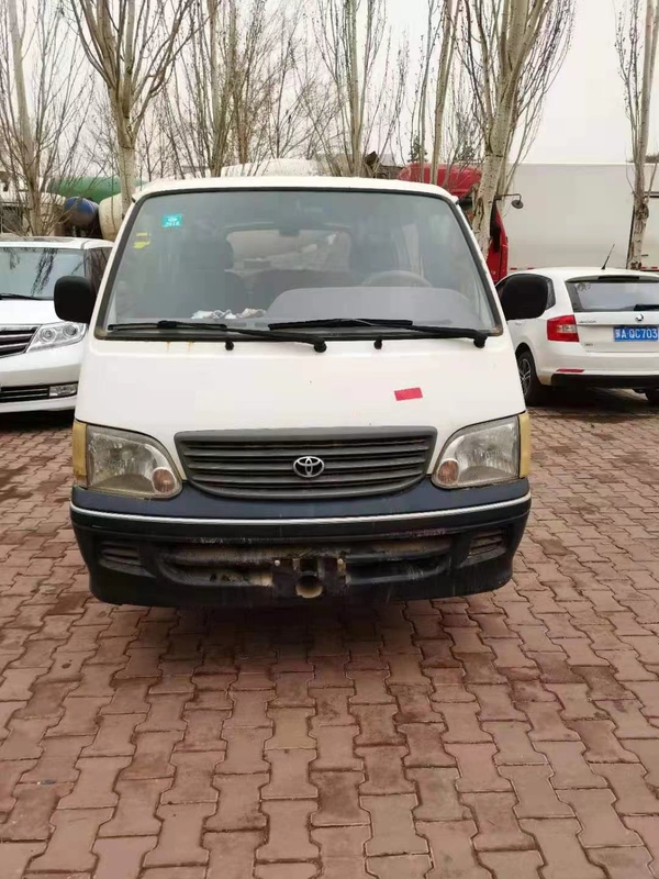 2008-jähriger Toyota Hiace Bus 12 Sitz- Benzin benutzter Hiace-Bus-2. Hand-Mini Buss