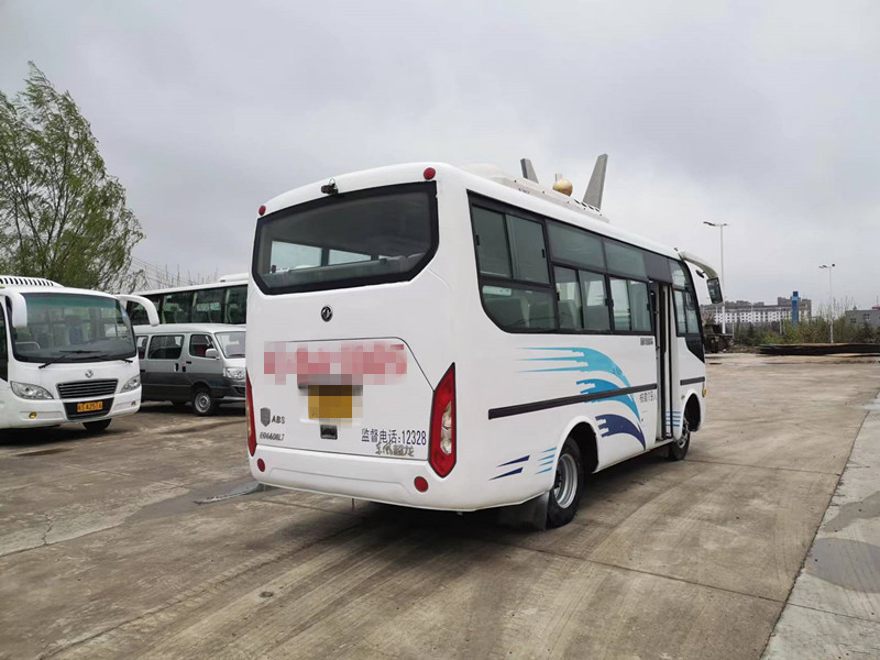 2016-jährige 19 Sitze benutzten Hand Dfac Mini Bus Left Hand Drive des Bus-zweite keine Achse des Unfall-2
