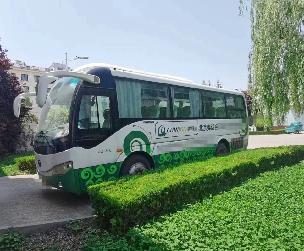 35 Sitze benutzter Yutong-Bus ZK6809 für Verkauf benutzte Steuerung Mini Buss LHD mit billigem Preis