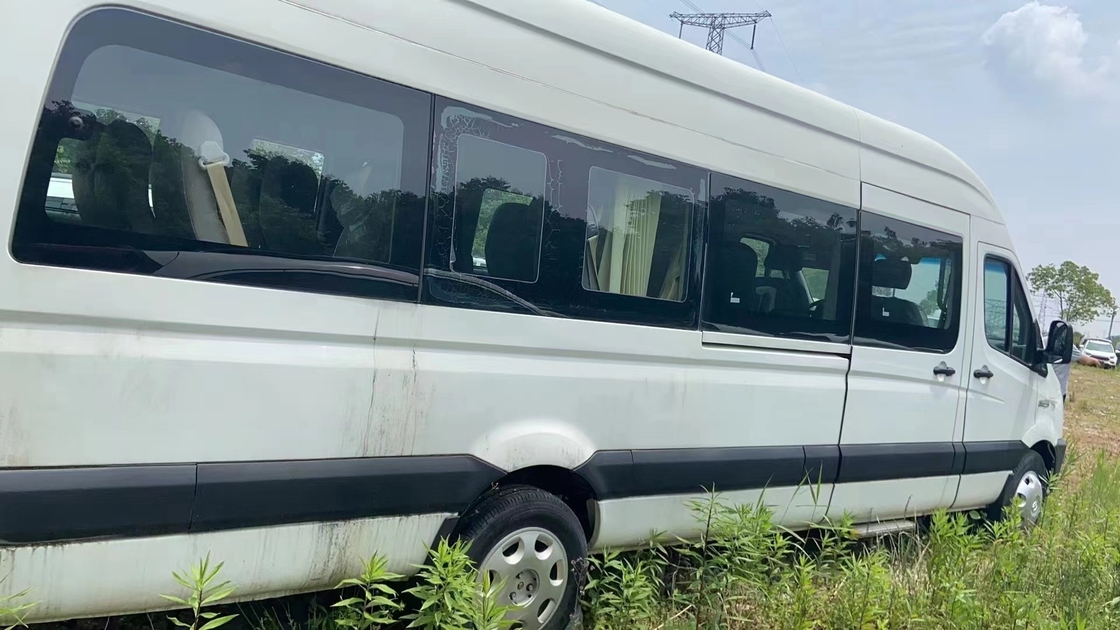 2017-jähriger 17 Sitze benutzter JAC Bus benutzter Mini Bus Diesel New Stock-Bus in gutem Zustand