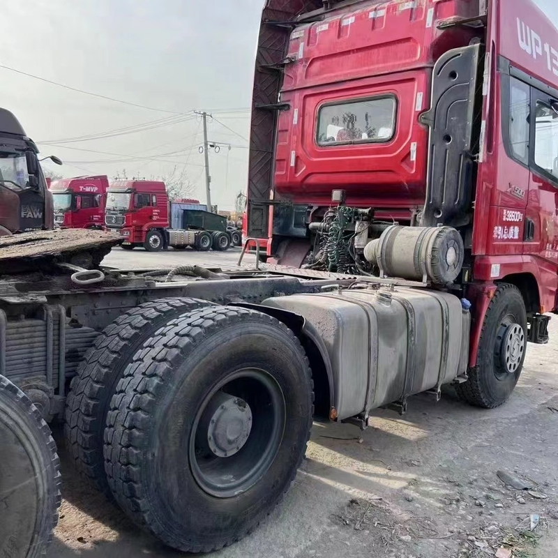 Benutzter Shacman-LKW-Traktor 420hp benutzte Traktor-Kopf 6*4 50tons für Verkaufs-Traktor-LKW