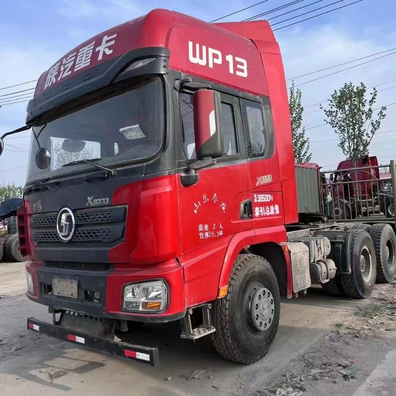 Benutzter Shacman-LKW-Traktor 420hp benutzte Traktor-Kopf 6*4 50tons für Verkaufs-Traktor-LKW