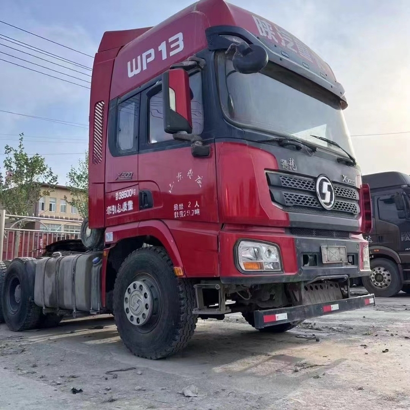 Benutzter Shacman-LKW-Traktor 420hp benutzte Traktor-Kopf 6*4 50tons für Verkaufs-Traktor-LKW