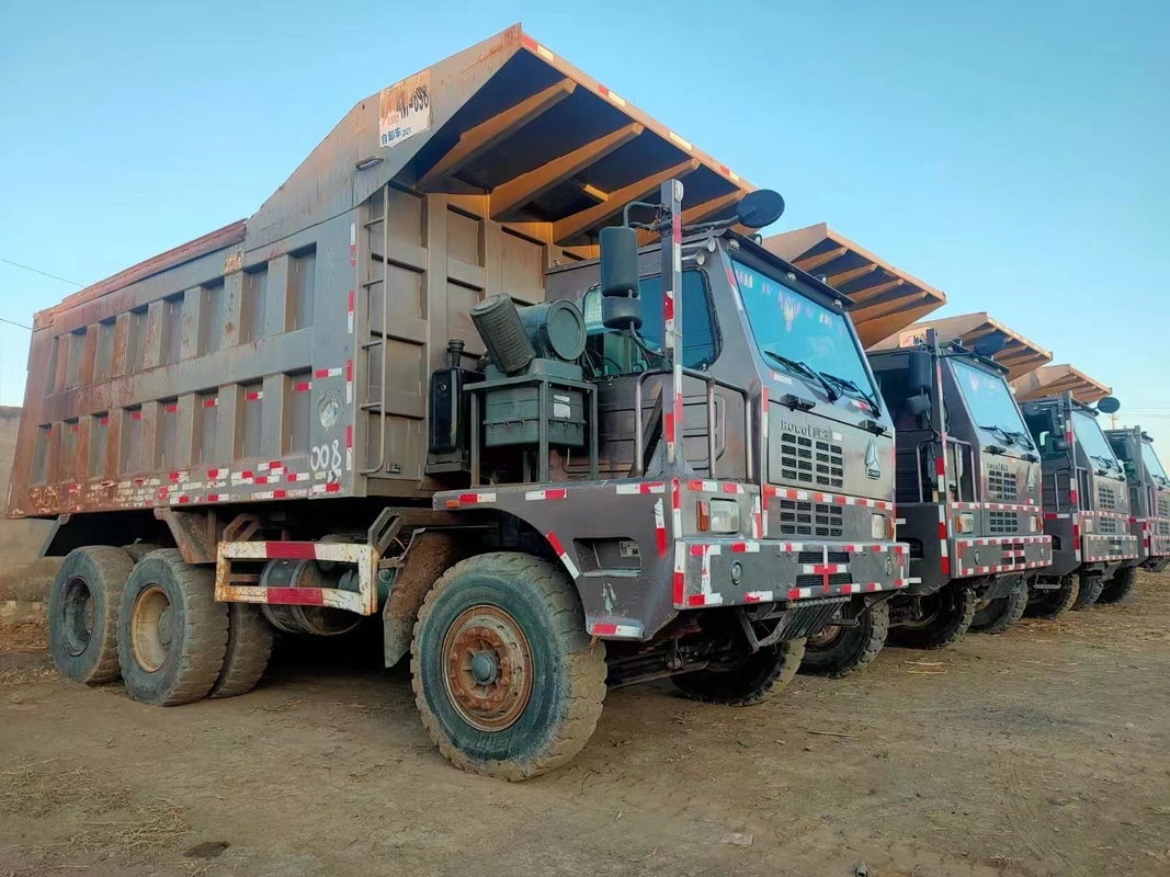 Sino HOWO benutzte Kipplaster-Kipper mit 430HP Maschine 120 Ton Load Used For Mine
