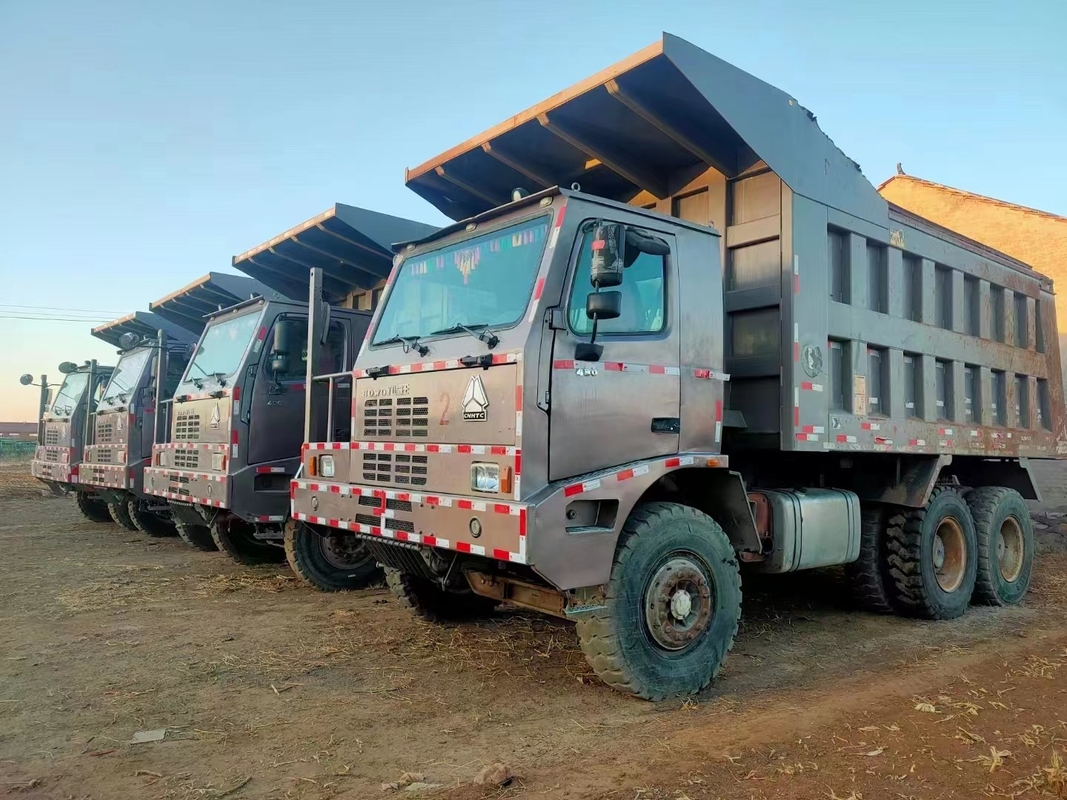Sino HOWO benutzte Kipplaster-Kipper mit 430HP Maschine 120 Ton Load Used For Mine