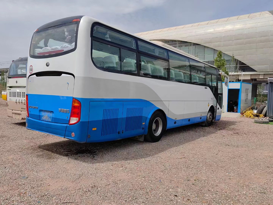 47seats benutzte Maschinen-links-Steuerung Yutong Zk6107 des Passagier-Bus-180kw Yuchai