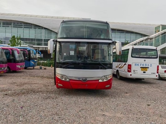45 ließ Sitzer verwendeter Personenwagen Bus Yutong ZK6127 Hand-Antriebs-Doppeltüren-Luftsack