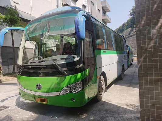 39 Sitze benutzter Zug RHD Yutong-Bus-ZK6888, der Dieselmotoren für Transport steuert