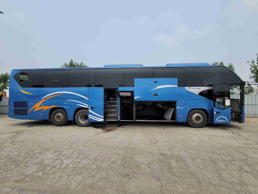Doppelter Heckmotor-Zug Decker Bus Sightseeing Yutongs ZK6148 56-Sitze- Leftt-Handfahrer