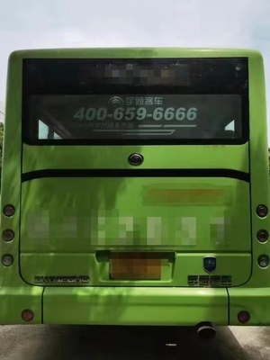 Bus-rechte Antriebs-Zug-Bus 60seats Zk6128 Stadt verwendete Yutong Dieselmotor-Besichtigung