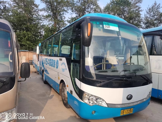 35 Sitze benutzter Yutong-Bus ZK6858 Mini-RHD Dieselmotoren für Transport steuernd