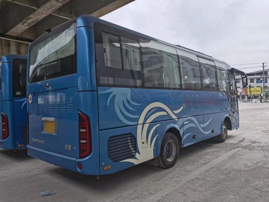 Blattfeder-Suspendierung ZK6750H Yutong 30seats benutzte Mini Coach Low Kilometer Diesel-Maschine