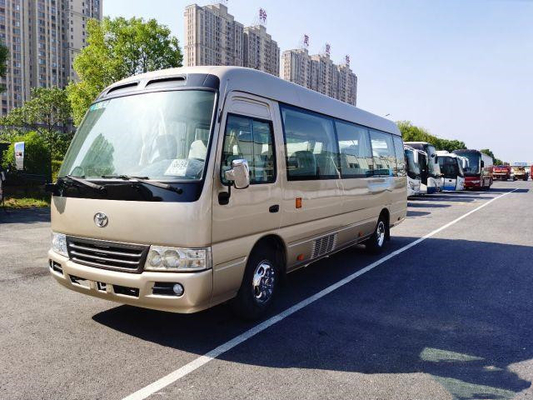 Linker Hand-Antrieb benutzter Küstenmotorschiff-Bus japanischer Mini Bus Toyota Brand 29seats 2TR
