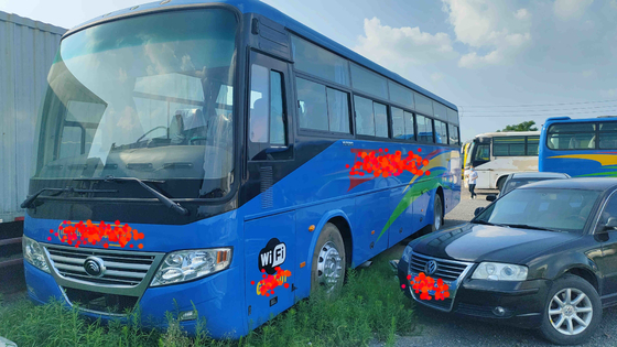 Rechte Zustand Front Engine Bus Yutong Brands des Antriebs-53seats WIFI System-ZK6112D