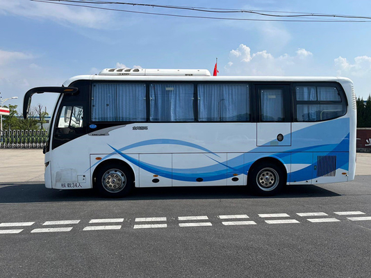 34 Steuerung Sitz2018-jährige benutzte Zug-Bus Kinglongs XMQ6802 LHD für Transport