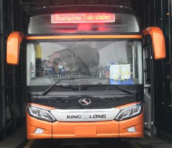 2021-jährige 53 Sitzneuzugang Kinglong XMQ6127cy neue Steuerung Trainer-Bus With Diesel-Maschinen-RHD