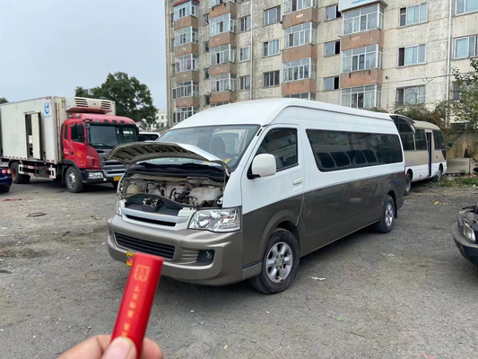 Chinesische Marke Hiace 18seats benutzte Maschinen-Benzin Mini Vans 3TZ Jinbei 2016 Hiace