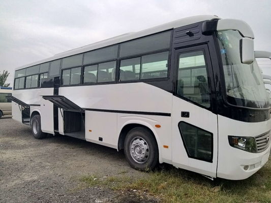 Rechter Antrieb Yutong-Bus Zk6116d F11 benutzte Türen Front Engine Buss 53seats zwei Silding-Fenster