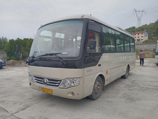 Links-Steuerung der Mini Tour Coach Used Yutong-Bus-ZK6729D 130hp Falttür-28seater