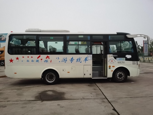 29 Sitze Front Engine Used Coach Bus Zk6752d Weichai 140kw Mini Transportation