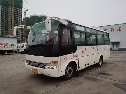 29 Sitze Front Engine Used Coach Bus Zk6752d Weichai 140kw Mini Transportation