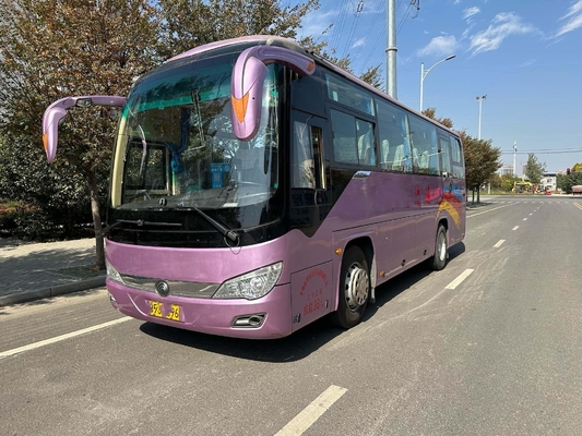 Afrika ZK6906 	Verwendetes Yutong transportiert 38seats Personenwagen Bus Tourist Van 270hp Yuchai