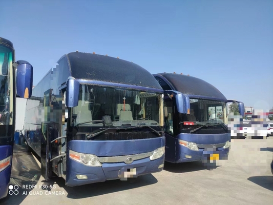Bus ZK6127 55 Sitze benutzte Yutong 2014-jährige Weichai-Maschine mit Blattfederung