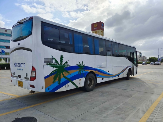 2015-jähriger 55 Sitzer benutzte Dieselmotor-doppelte Tür Yutong-Bus-Zk6122 LHD