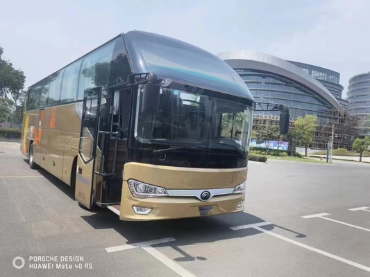 Bus-Zug Long Used Coach ZK6128 Yutong transportiert 54 Sitze RHD/LHD-Heckmotor