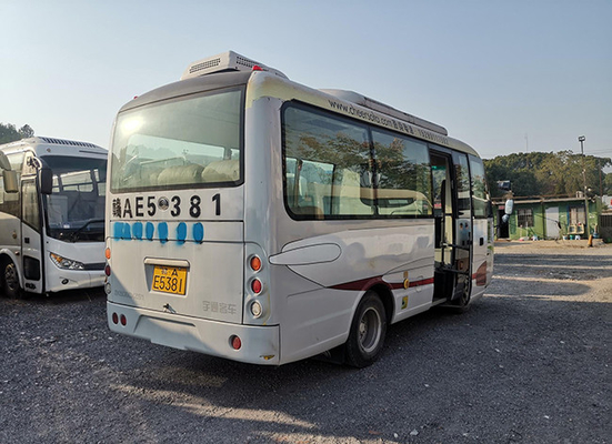 6 Hand-Yutong-Bus-Mini City Travelling Diesel Engine-rechte Hand Rive der Sitz-zweite 132KW
