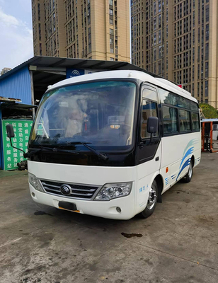 19 Handreisende Stadt Sitz-Mini Used Passenger Yutong Buss zweite