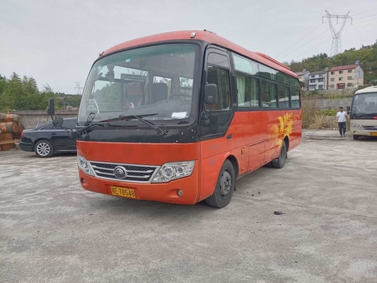 Euro 3 aus zweiter Hand gebrauchter Yutong Pendlerbus Passagierbeförderungsemission