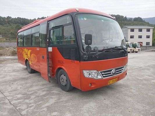 Euro 3 aus zweiter Hand gebrauchter Yutong Pendlerbus Passagierbeförderungsemission