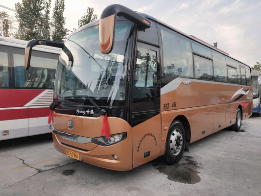 44 Sitze benutzter Hand-Rhd Lhd Passagier Zhongtong-Bus-zweite Dieselmotor