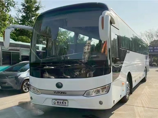benutzter Durchfahrtbus Yutong 55seater benutzte Doppeltüren Rv-Bus-ZK6125 Luftsacksuspendierung